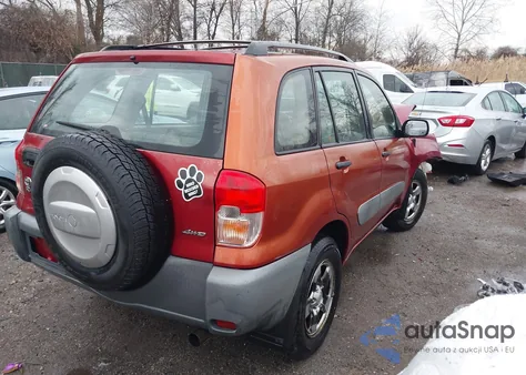 2001 Toyota Rav4 из США, поврежденный, VIN JTEHH20V810057384